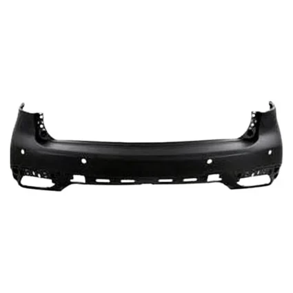 Bumper Cover Rear w/Lane Keep Assist Primed CAPA for Acura MDX 2014–2016