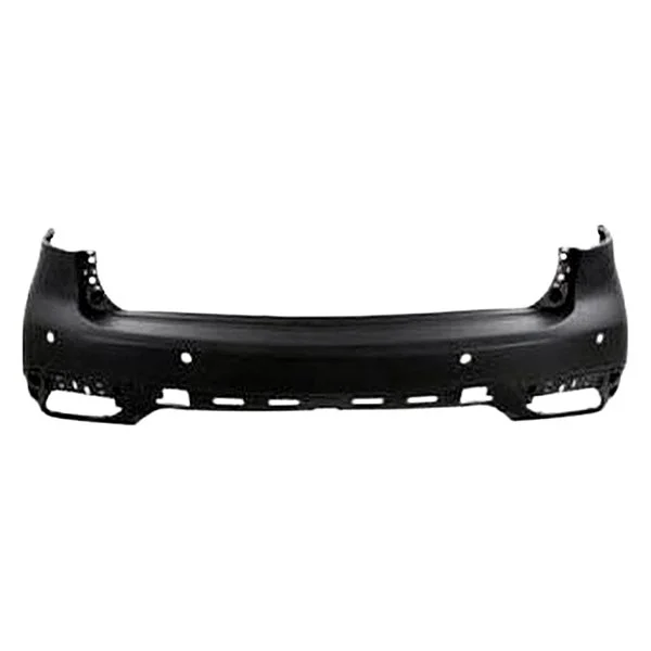 Bumper Cover Rear w/Lane Keep Assist Primed CAPA for Acura MDX 2014–2016