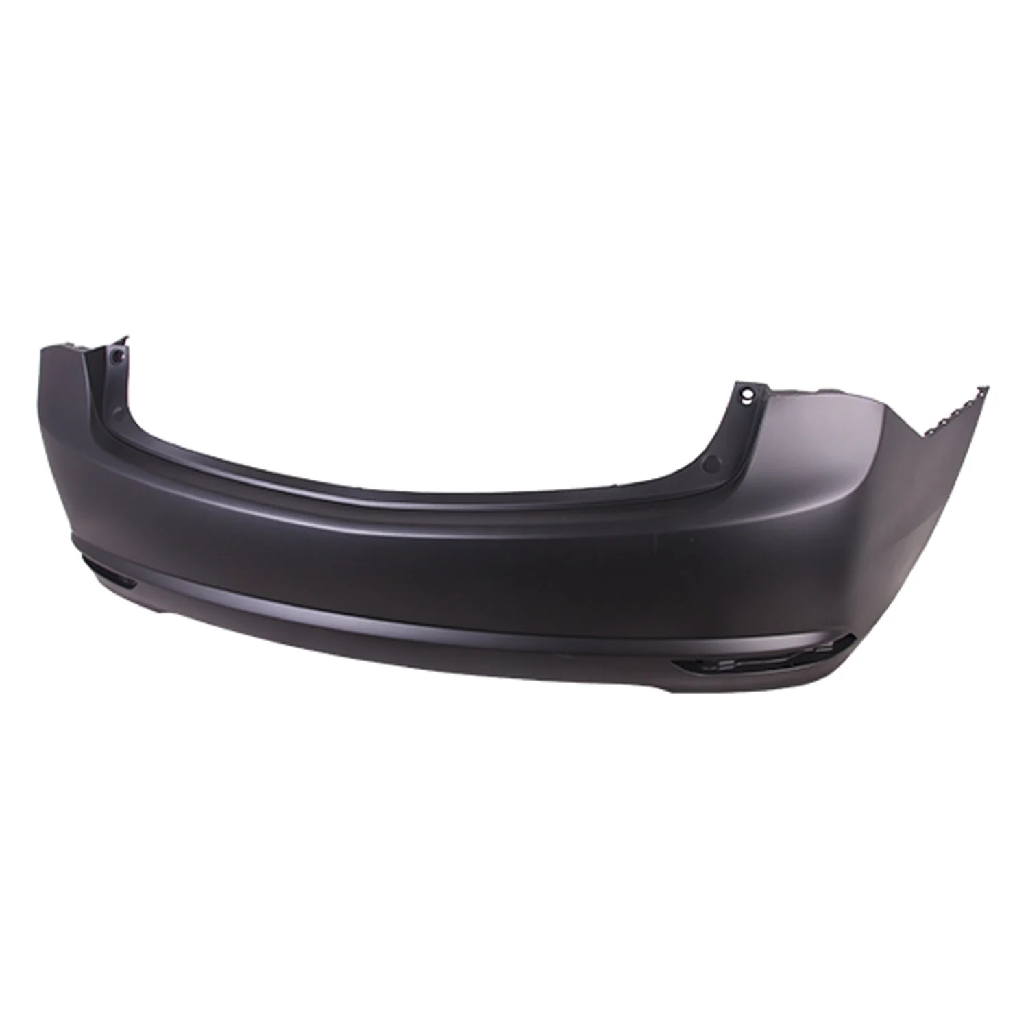 Bumper Cover Rear w/o Advance Pkg w/o Parking Sensors Primed CAPA for Acura TLX 2015–2020