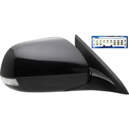 Door Mirror Assembly Right Power Heated w/Signal Lamp w/Memory for Acura TSX 2009–2014