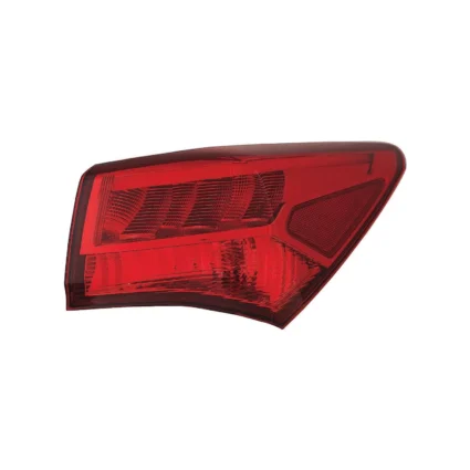 Tail Light Assembly Right Outer Dark Chrome for Acura TLX 2018–2020