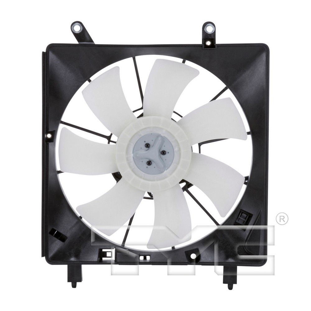 A/C Condenser Fan Assembly Includes Motor/Blade/Shroud for Acura RSX 2002–2005