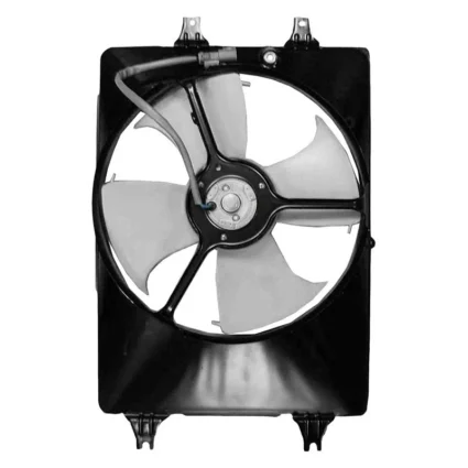A/C Condenser Fan Assembly Motor/Blade/Shroud Assembly for Honda Pilot Acura MDX