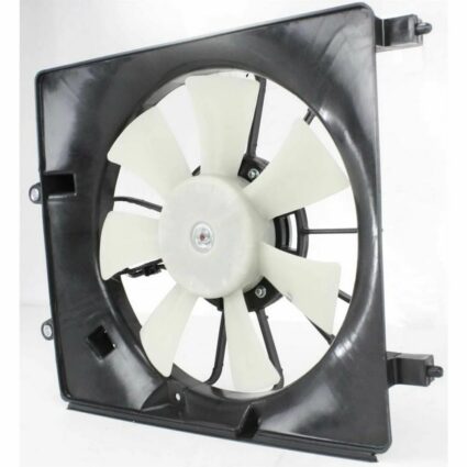 A/C Condenser Fan Assembly Includes Motor/Blade & Shroud for Acura TSX 2004–2005