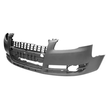 Bumper Cover Front w/o Sport Pkg w/o Headlamp Washer Primed CAPA for Audi S4 A4 RS4