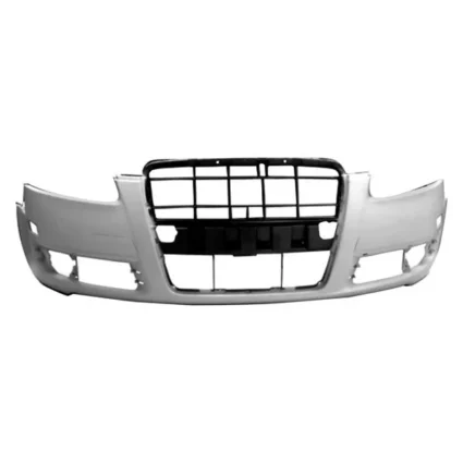 Bumper Cover Front w/o Headlamp Washer Assembly Type 1 Primed for Audi S6 A6