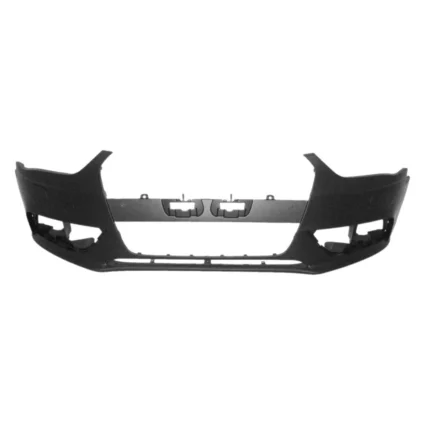 Bumper Cover Front w/o S-Line Pkg w/Headlamp Washer w/o Warning System Primed for Audi A4 2013–2016