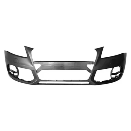 Bumper Cover Front w/o S-Line Pkg w/Headlamp Washer w/o Parking Aid Primed for Audi Q5 2013–2017