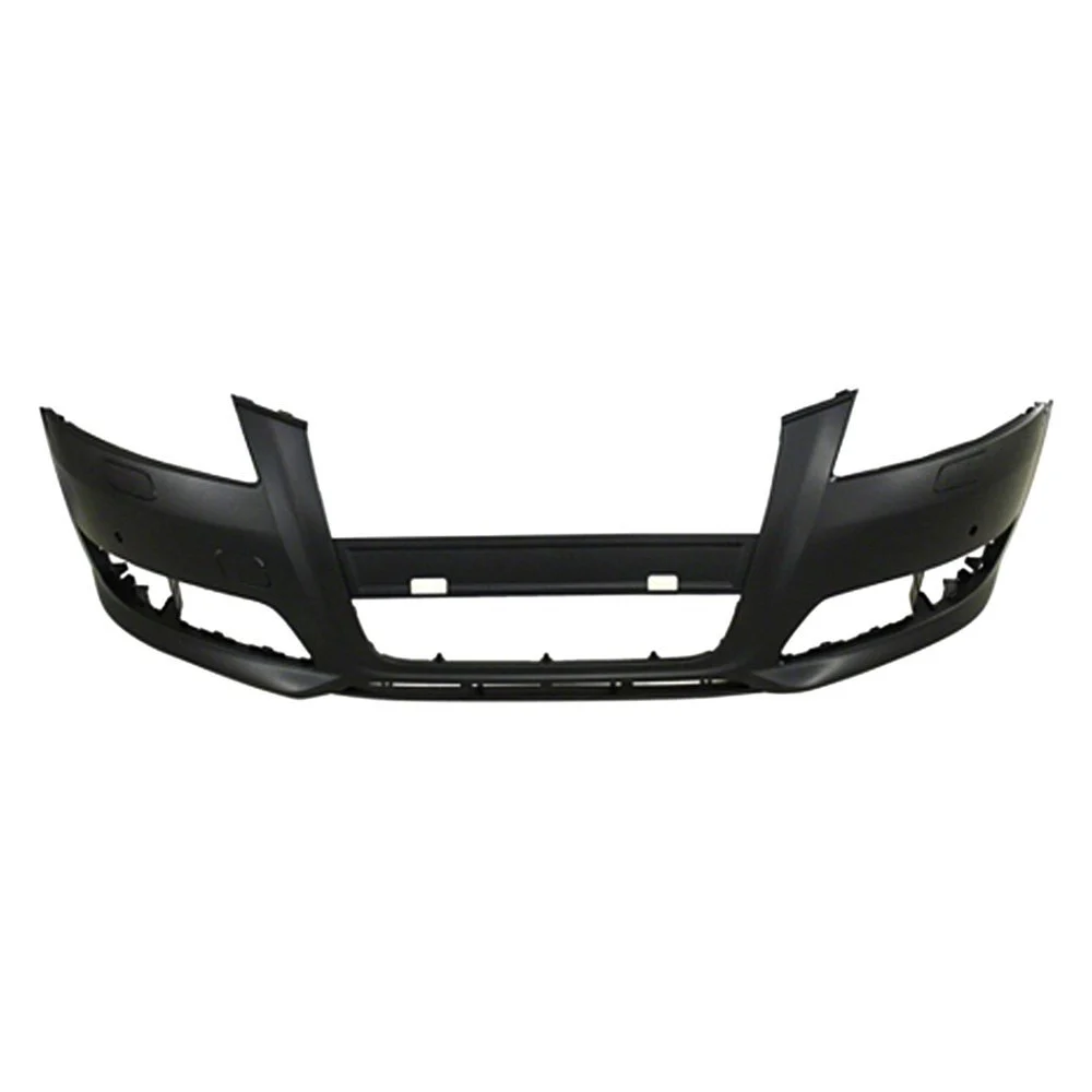Bumper Cover Front w/o Sport Pkg w/Parking Aid w/Headlamp Washer Primed for Audi A3 2009–2013