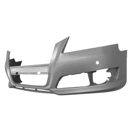 Bumper Cover Front w/o Sport Pkg w/Parking Aid w/o Headlamp Washer Primed for Audi A3 2009–2013