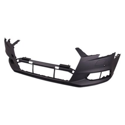 Bumper Cover Front w/o Headlamp Washer w/Parking Aid w/o Parallel Park Assist Primed for Audi A3 Convertible Sedan 2017–2020