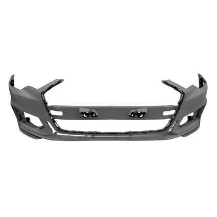 Bumper Cover Front w/S-Line Pkg w/o Parallel Park Assist Primed for Audi A6 Quattro 2019–2023