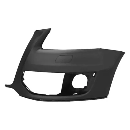Bumper Cover Front Left w/o S-Line Pkg w/Headlamp Washers w/o Parking Aid Primed for Audi Q5 2009–2012