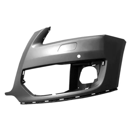 Bumper Cover Front Left w/o S-Line Pkg w/Headlamp Washers w/Parking Aid Primed for Audi Q5 2009–2012