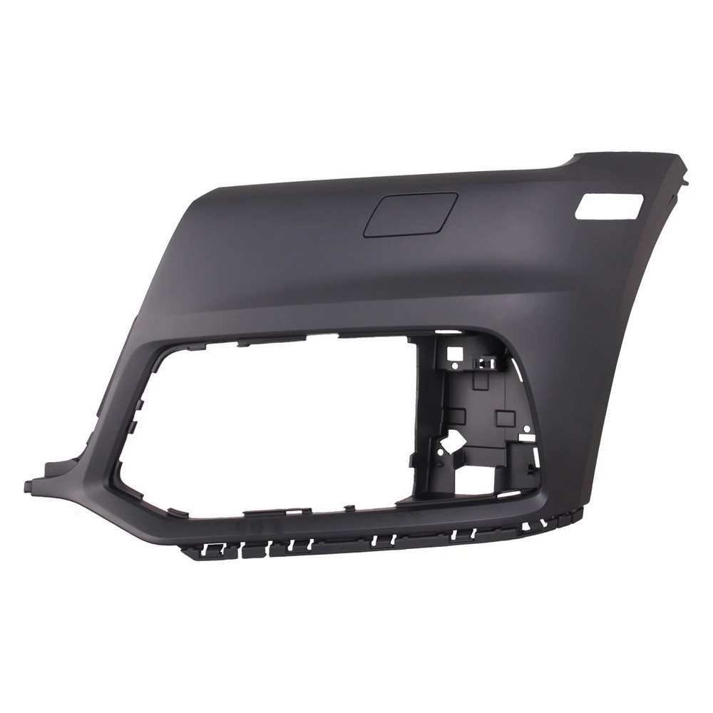 Bumper Cover Front Left w/o Parallel Park Assist w/o Parking Aid Primed for Audi Q5 2018–2020