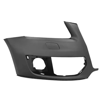 Bumper Cover Front Right w/o S-Line Pkg w/Headlamp Washers w/o Parking Aid Primed for Audi Q5 2009–2012
