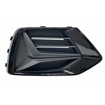 Bumper Insert Front Right Outer Grille Glossy Black for Audi Q3 2019–2023