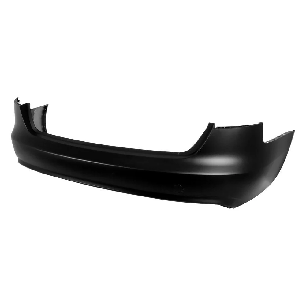 Bumper Cover Rear w/o Parking Aid Sensors w/o S-Line Pkg Primed for Audi A4 Sedan 2013–2016