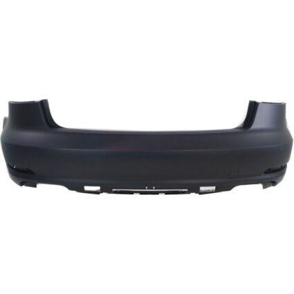 Bumper Cover Rear w/o Parking Aid Primed for Audi A3 2015–2016
