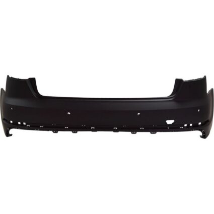 Bumper Cover Rear w/S-Line Pkg w/o Parallel Park Assist w/Parking Aid Primed for Audi A4 S4