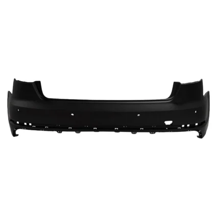 Bumper Cover Rear w/S-Line Pkg w/o Parallel Park Assist w/Parking Aid Primed CAPA for Audi A4 S4