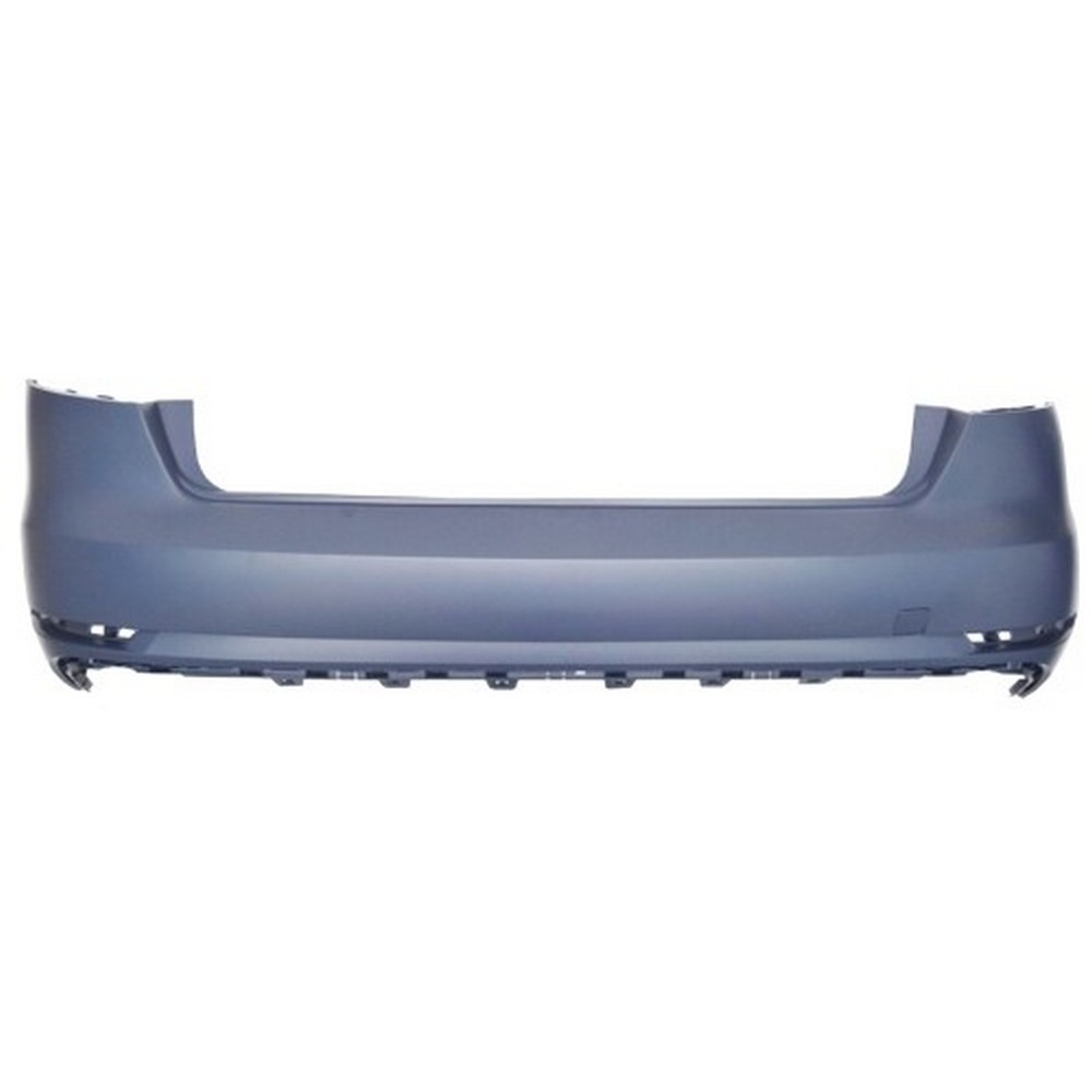 Bumper Cover Rear w/o S-Line Pkg w/o Parallel Park Assist w/o Parking Aid Primed for Audi A4 2017–2019