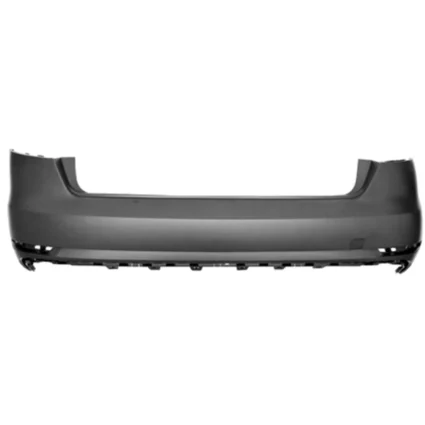 Bumper Cover Rear w/o S-Line Pkg w/o Parallel Park Assist w/o Parking Aid Primed CAPA for Audi A4 2017–2019