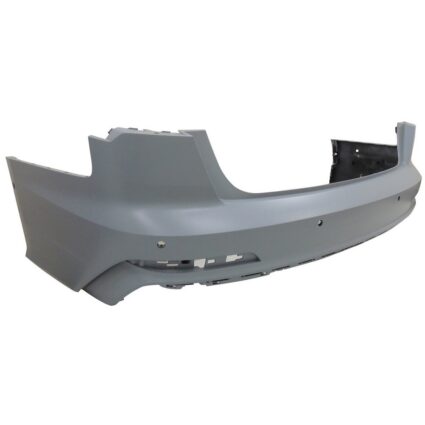 Bumper Cover Rear w/S-Line Pkg w/Parallel Park Assist Primed for Audi A6 Quattro 2019–2023