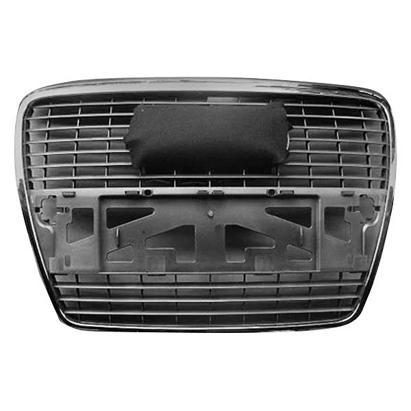 Grille Assembly w/o Park Distance Sensors w/o Sport Pkg for Audi A6 2005–2008