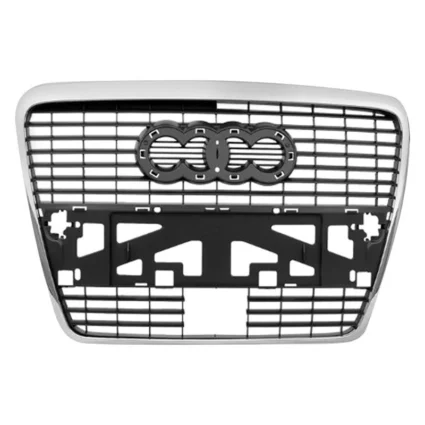 Grille Assembly Gray for Audi A6 2009–2016
