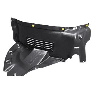 Fender Liner Front Right w/S-Line Pkg Front Section PE/Vacuum Form for Audi S4 A4 A4 Quattro