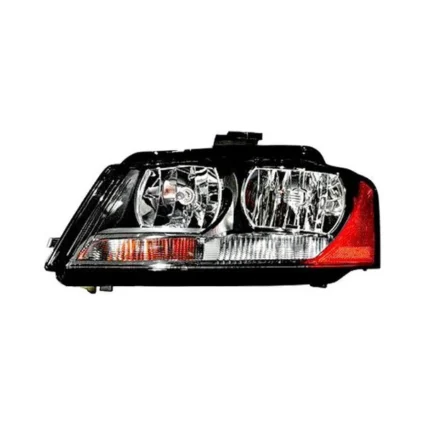Headlight Assembly Composite Left Halogen for Audi A3 2009–2013