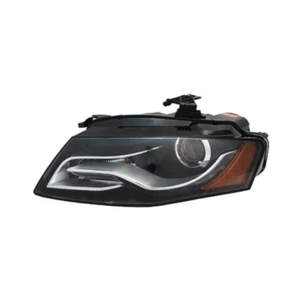 Headlight Assembly Composite Left Xenon w/o Curve Lighting for Audi A4 S4