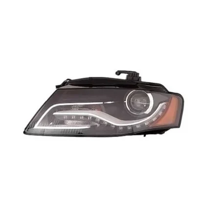 Headlight Assembly Composite Left Xenon w/o Curve Lighting From 6-21-10 for Audi A4 S4
