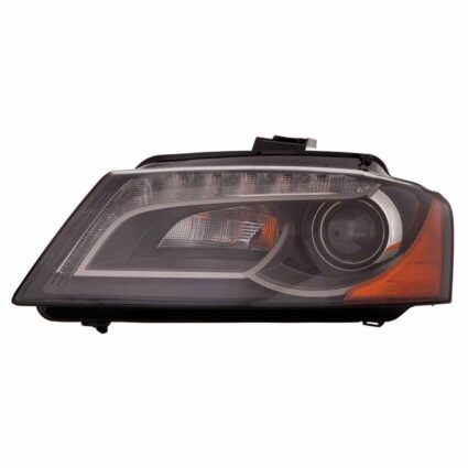 Headlight Assembly Composite Left Bi-Xenon w/o Curve Lighting for Audi A3 2009–2013