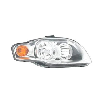 Headlight Assembly Composite Right w/halogen for Audi A4 2005–2008