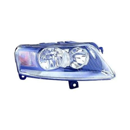 Headlight Assembly Composite Right w/halogen for Audi A6 Sedan 2005–2010