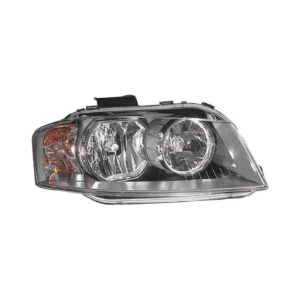 Headlight Assembly Composite Right w/halogen for Audi A3 2006–2008