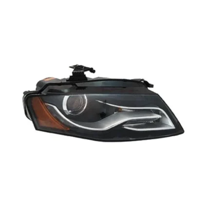 Headlight Assembly Composite Right Xenon w/o Curve Lighting for Audi A4 S4