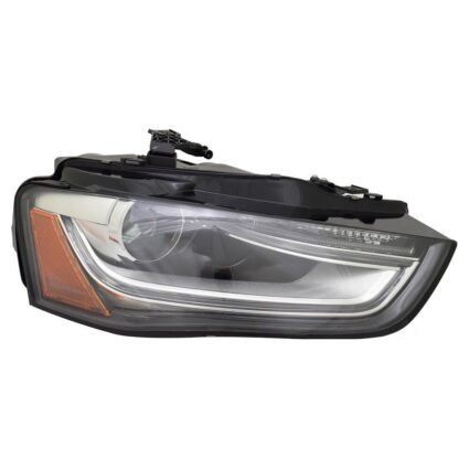 Headlight Lens Housing Right Xenon w/o Curve Lighting From 5-9-12 for Audi allroad 2013–2016