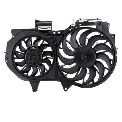 Engine Cooling Fan Assembly Dual Fan Assembly for Audi A4 2002–2008
