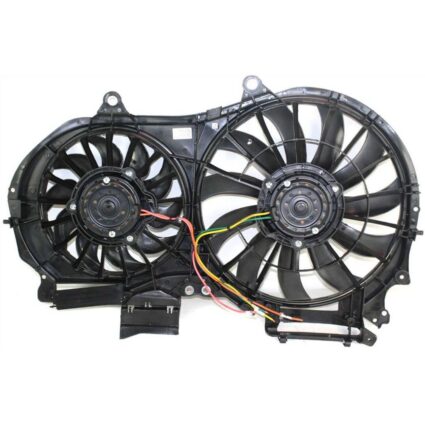 Engine Cooling Fan Assembly Dual Fan Assembly for Audi A4 2002–2005