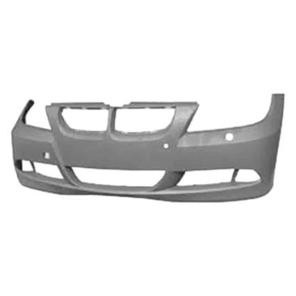 Bumper Cover Front E90/E91 w/Pk Distance Control w/Headlamp Washer Primed CAPA for BMW 328i 325i 330i 335i