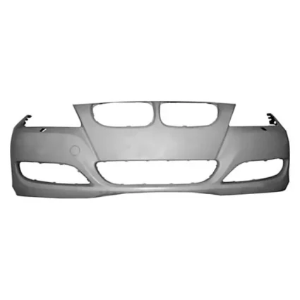 Bumper Cover Front E90/E91 w/o Park Distance Control w/Headlamp Washer Primed CAPA for BMW 328i 335i