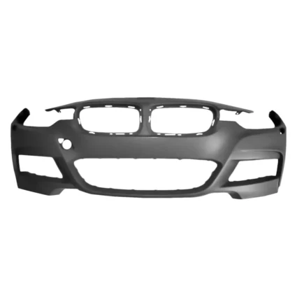 Bumper Cover Front F30 w/Headlamp Washer w/o Park Distance Control w/M Sport Package Primed for BMW 328i 320i 335i 340i