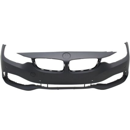 Bumper Cover Front F32/F33/F36 w/o Headlamp Washer w/PDC w/Park Assist w/o Camera Primed for BMW 435i 428i 430i 440i 428i Gran Coupe 435i Gran Coupe 430i Gran Coupe 440i Gran Coupe