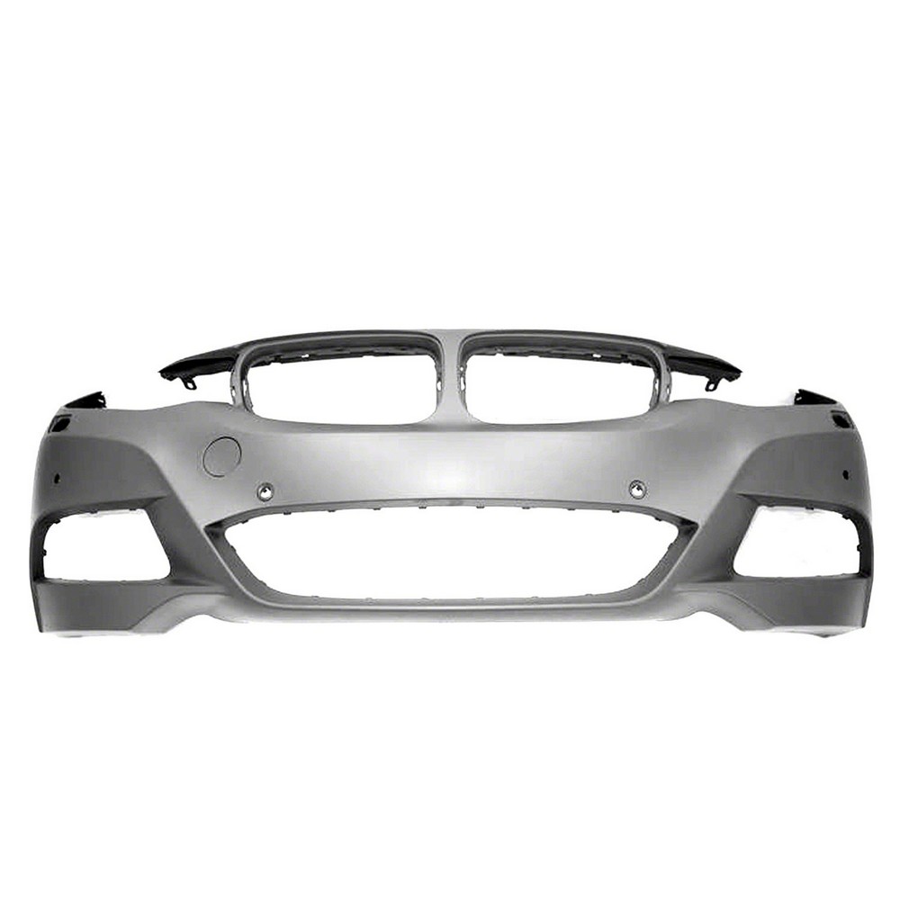 Bumper Cover Front F34 w/Headlamp Washer w/PDC w/o Park Assist w/o Camera w/M Sport Package Primed for BMW 335i GT xDrive 328i GT xDrive 340i GT xDrive 330i GT xDrive