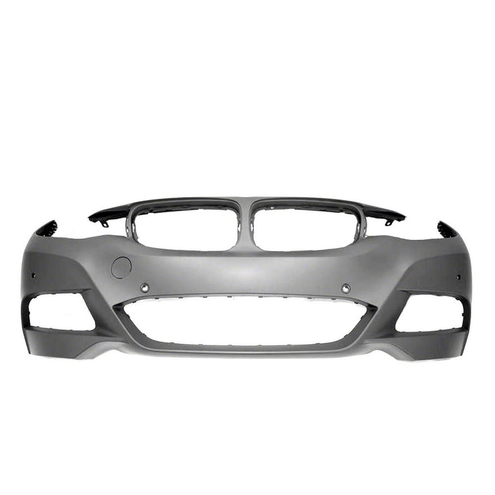 Bumper Cover Front F34 w/o Headlamp Washer w/PDC w/o Park Assist w/Camera w/M Sport Package Primed for BMW 335i GT xDrive 328i GT xDrive 340i GT xDrive 330i GT xDrive