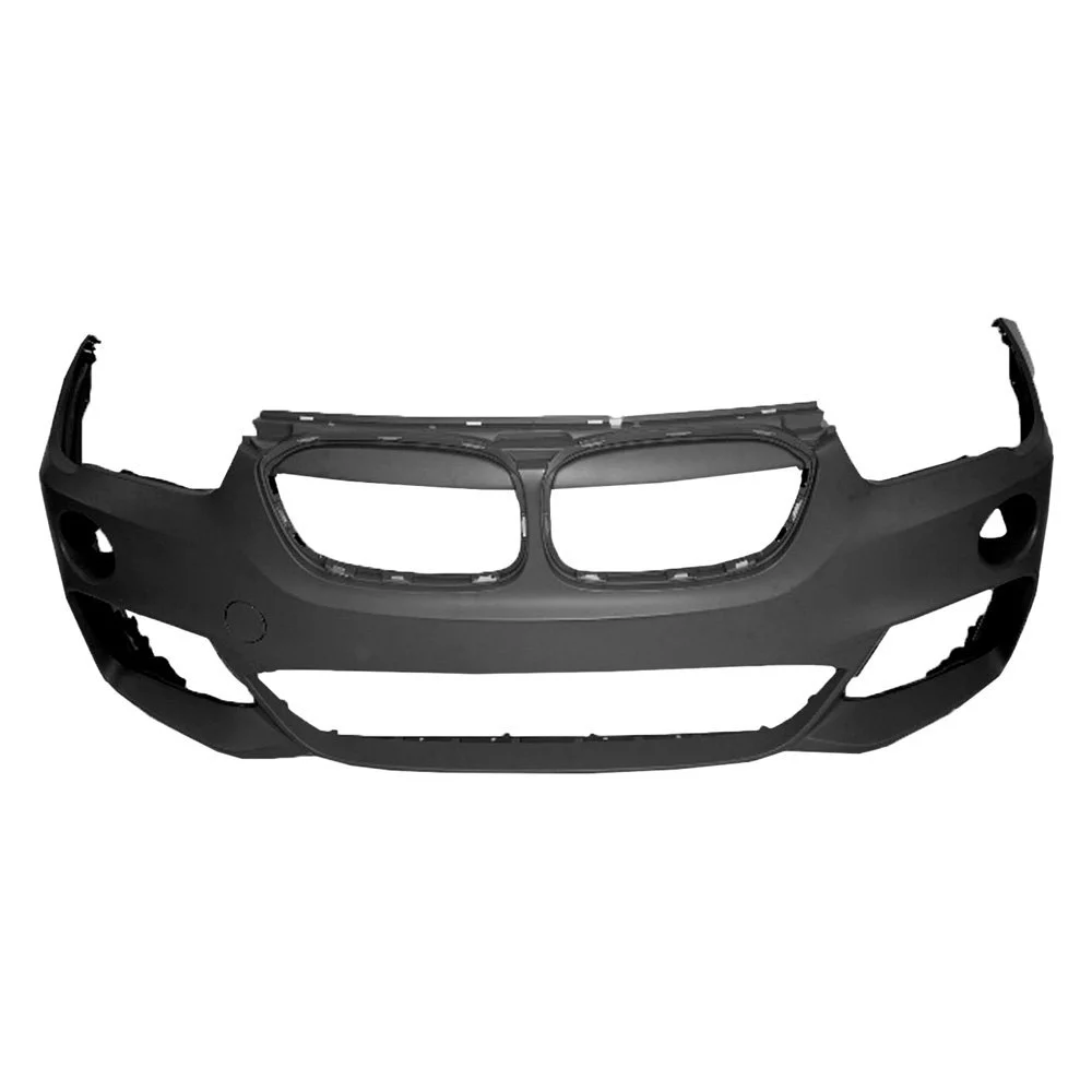Bumper Cover Front F48 w/M Pkg w/o Headlamp Washers w/o PDC w/o Park Assist Primed for BMW X1 2016–2018
