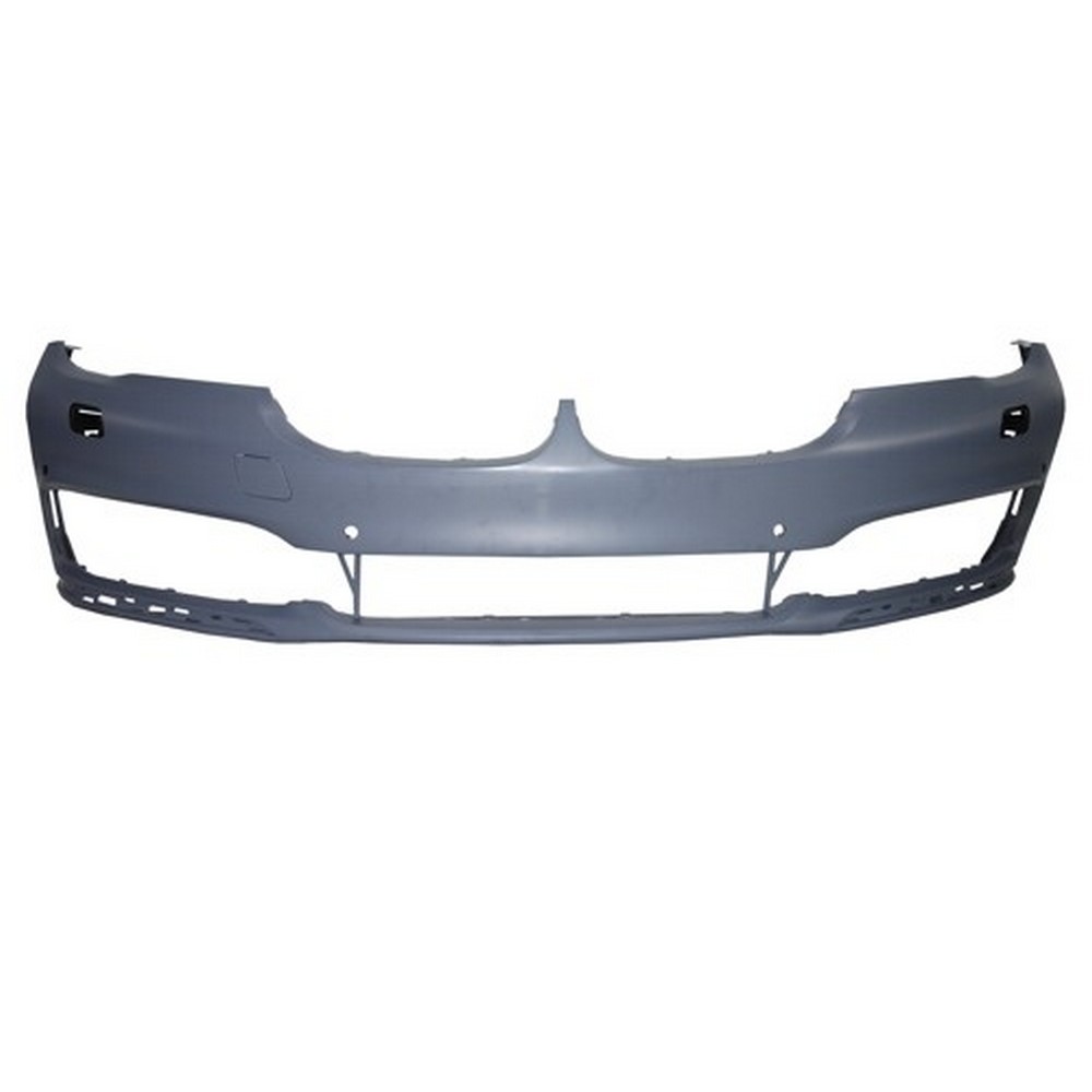 Bumper Cover Front G12 w/o M Pkg w/Headlamp Washers w/Park Assist Primed for BMW 750i xDrive 740e xDrive 740i 750i 750Li xDrive